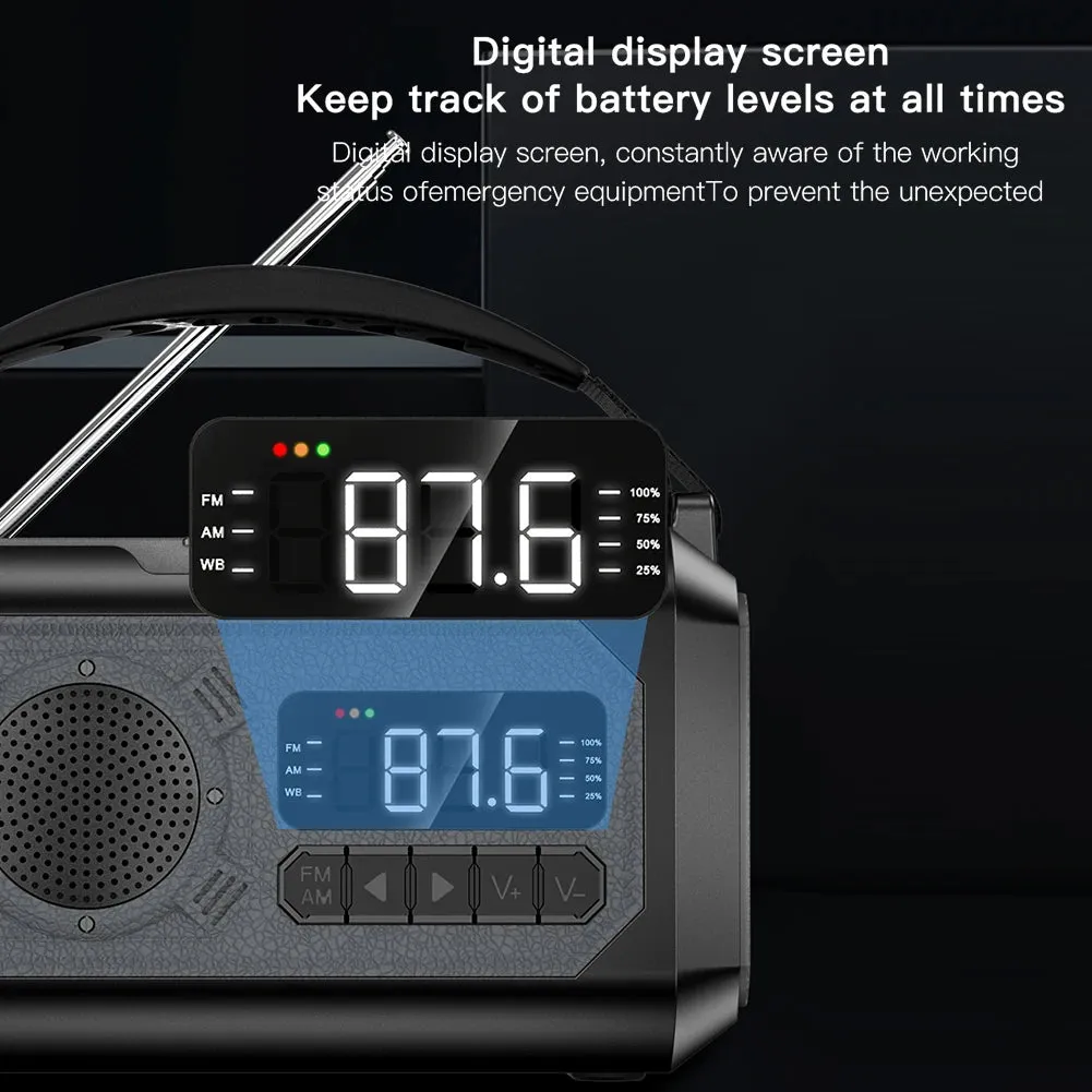 Emergency Weather AM/FM Radio