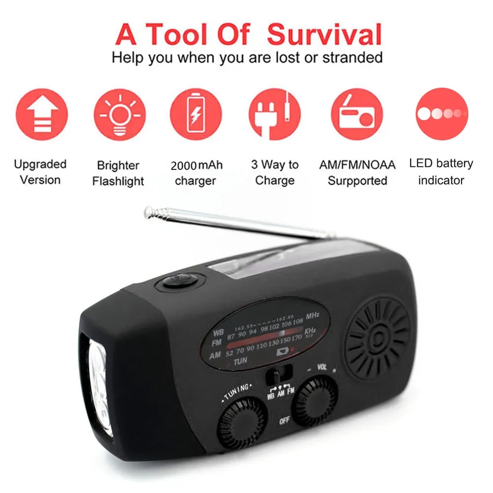 Emergency Weather AM/FM Radio