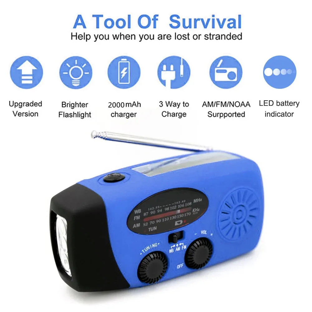 Emergency Weather AM/FM Radio