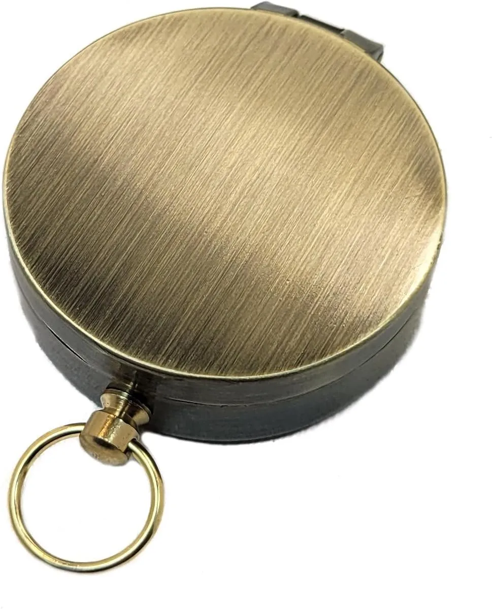 Engraved Brass Compass Gifts Personalized | Baptism Gift for Boys, Son, Grandson | Unique Idea for Graduation, Confirmation, Birthday | from Mom, Dad, Grandma, Grandpa