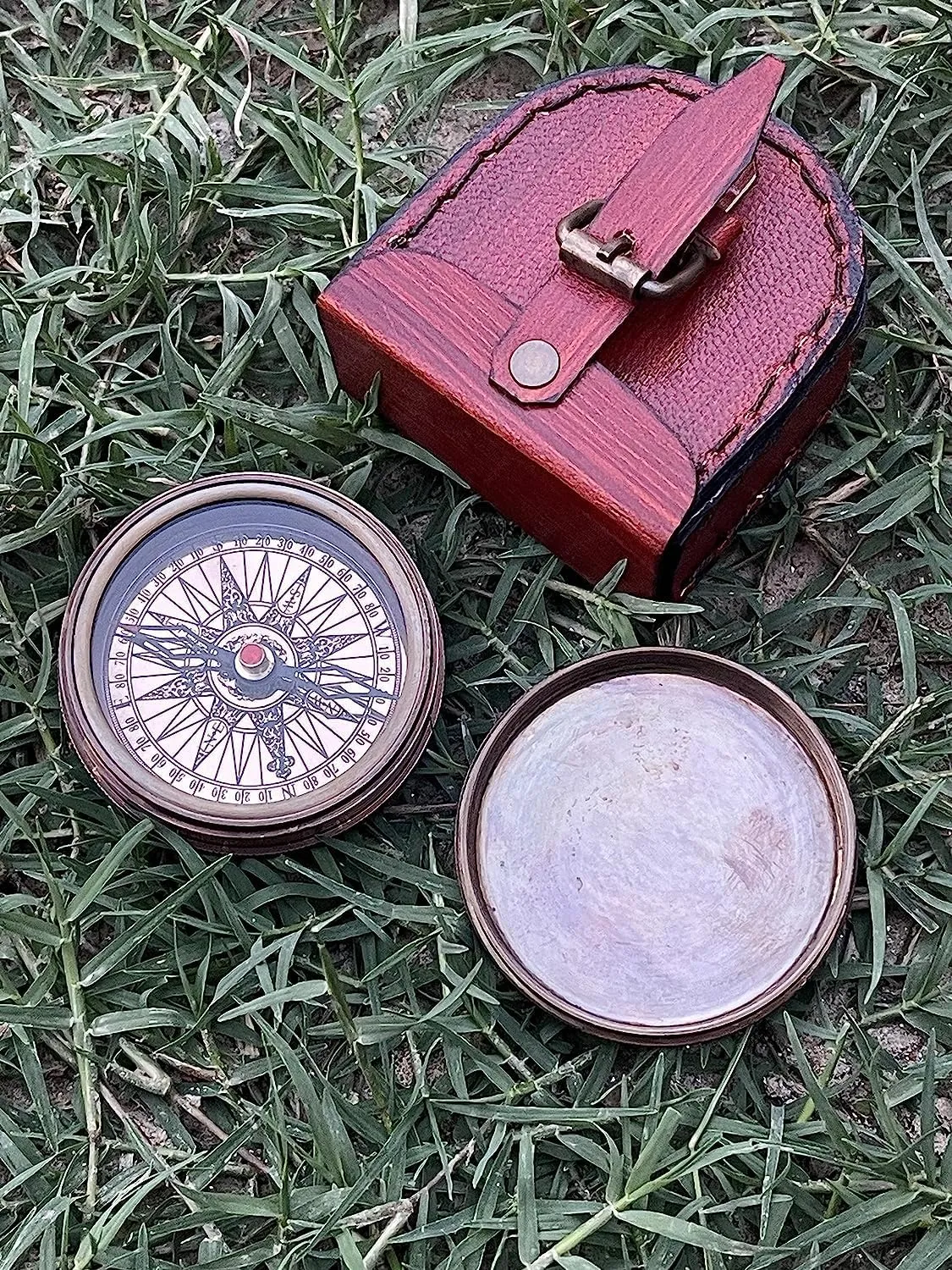 Engraved Compass, to My Husband I Love You, Brass Compass Engraved Gifts for Men, Bronze for Men, Romantic Gifts for Him/Her, Keepsake Gifts for Husband