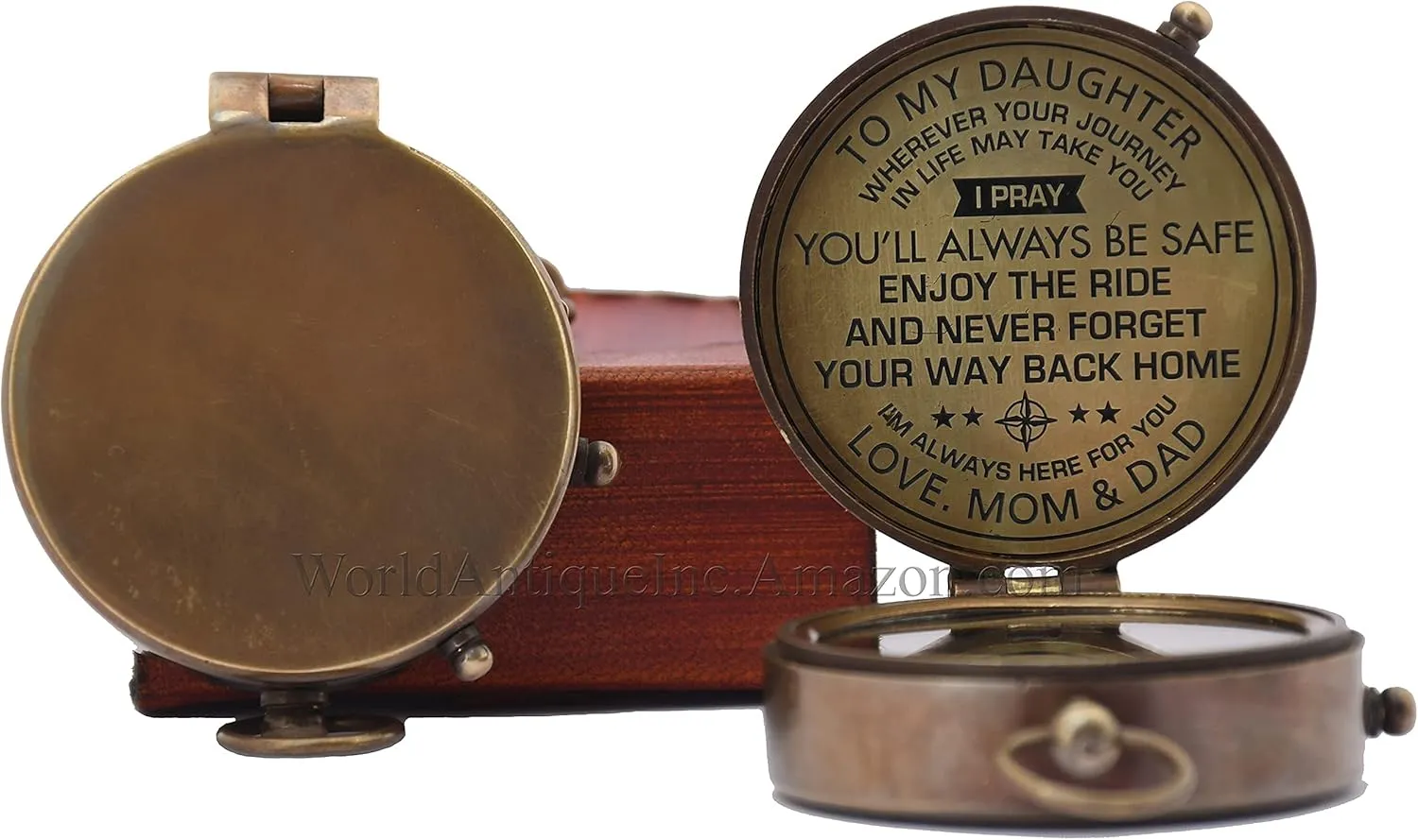 Engraved To My Daughter/Gift for Daughter from Dad/Gift to Daughter from Mom, Personalized Gift for My Daughter/Gift to Daughter/Father Mother Gift idea for Daughter, Weeding