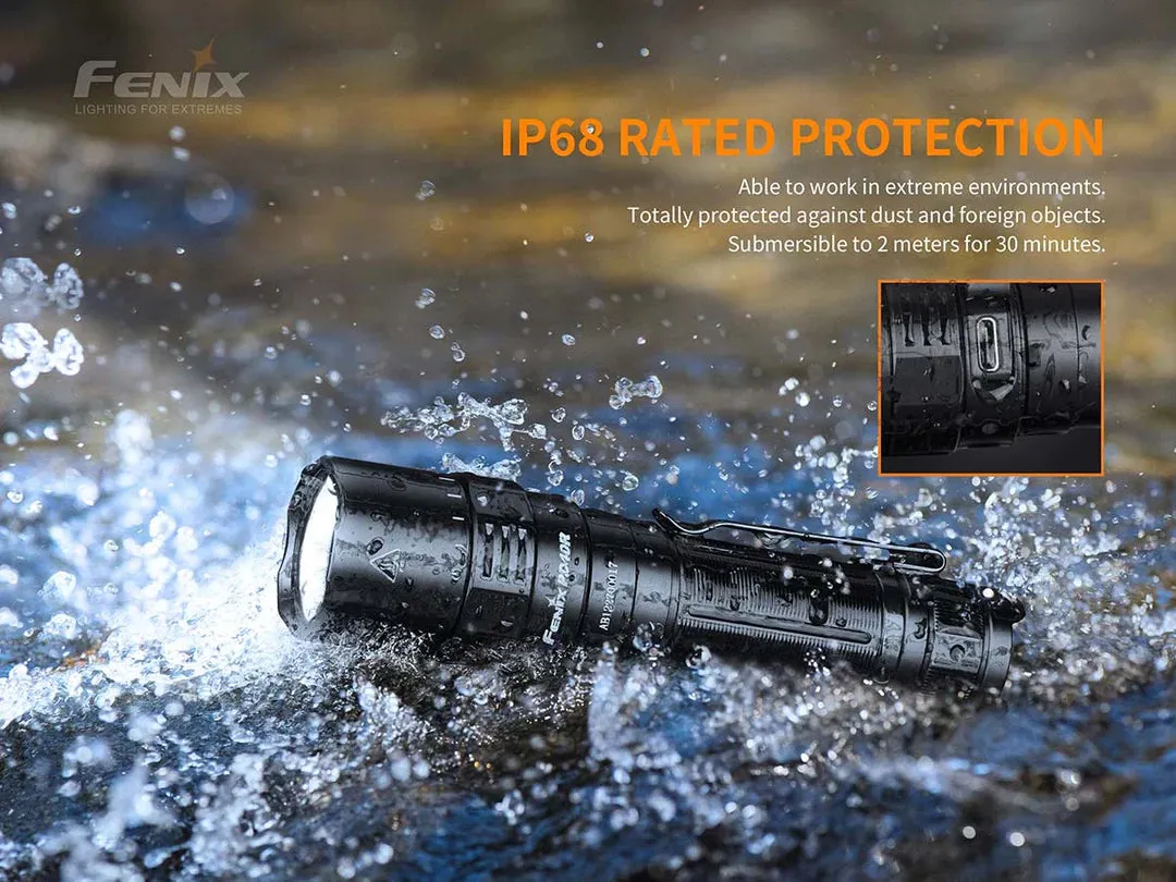 Fenix PD40R V2.0 LED Flashlight   FREE E01 V2.0 Flashlight