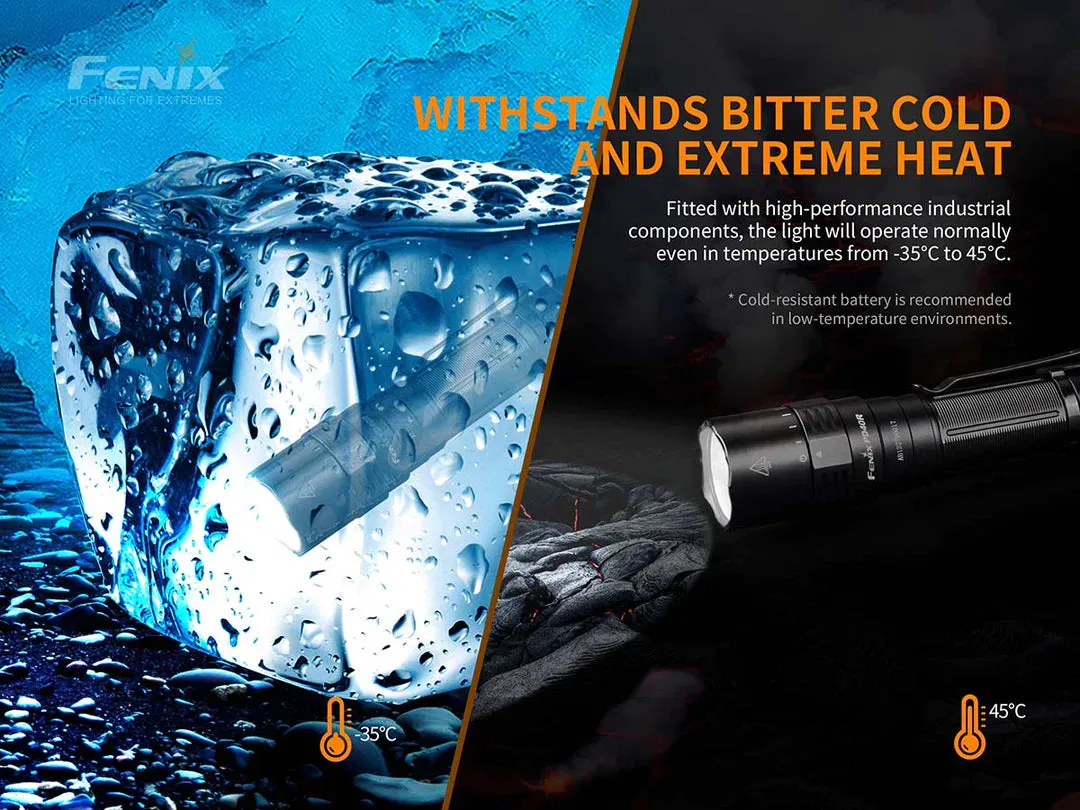 Fenix PD40R V2.0 LED Flashlight   FREE E01 V2.0 Flashlight