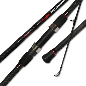 Fiblink Surf Casting Fishing Rod 2-Piece Graphite Travel Baitcasting Fishing Rod