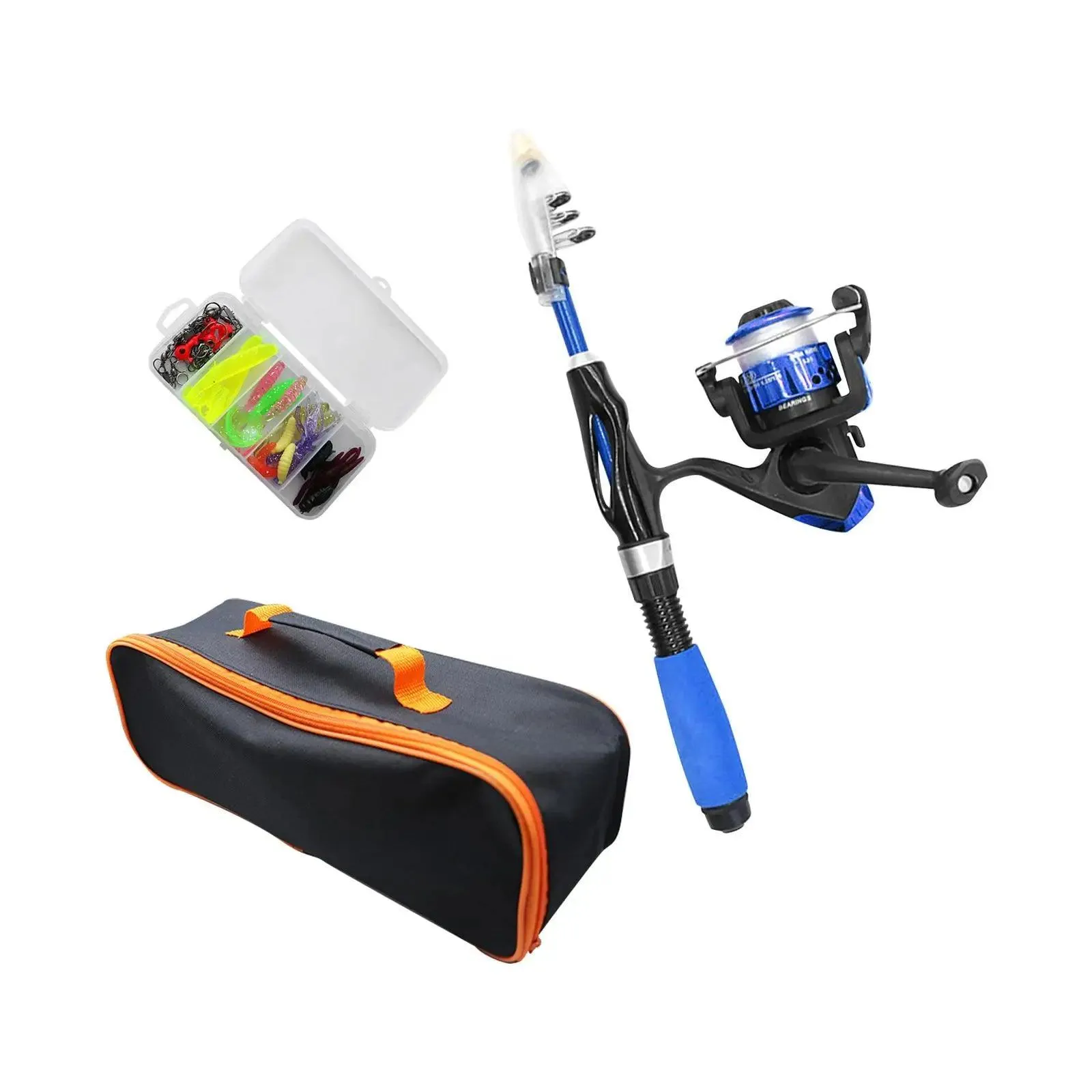 Fishing Pole Children Starter Kits Kids Fishing Rod Reel Boys Girls Kids Children Parent Child Activities