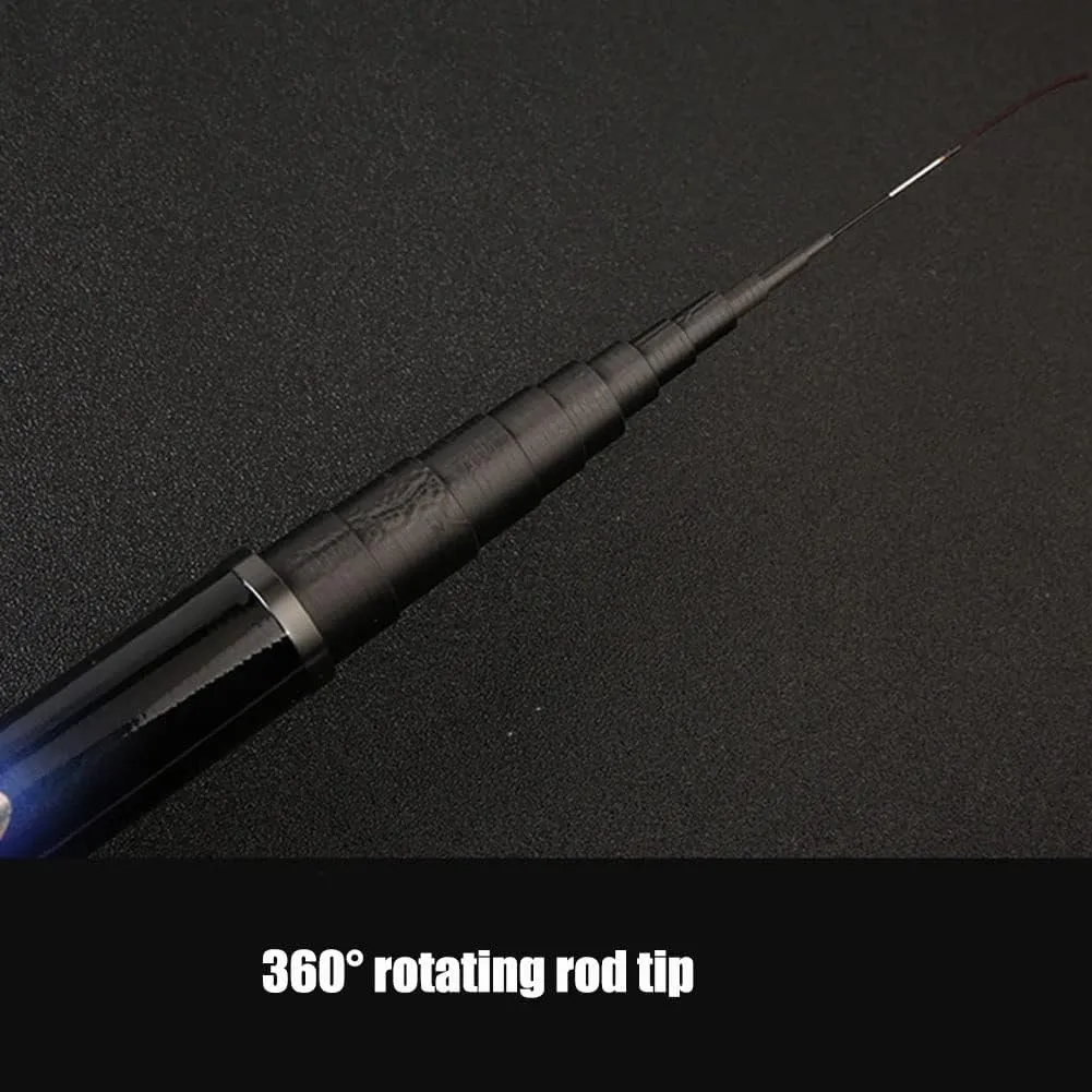 Fishing Rod Carbon Fiber Long Section Super Hard Ultralight 28 Tone 7.2m 8m 9m 10m 11m 12m 13m Long Distance Big Fish Fishing Gear