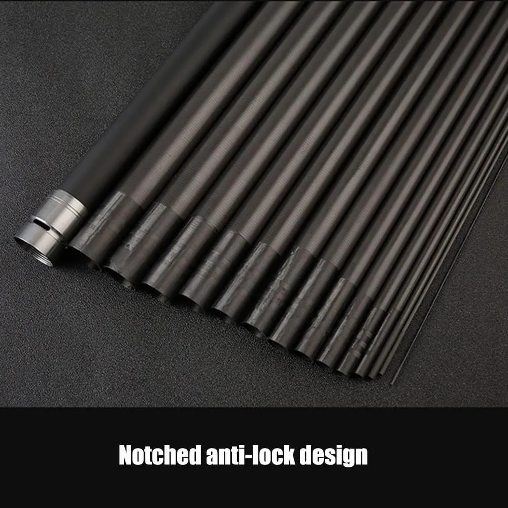Fishing Rod Carbon Fiber Long Section Super Hard Ultralight 28 Tone 7.2m 8m 9m 10m 11m 12m 13m Long Distance Big Fish Fishing Gear