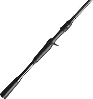 Fishing Rod, Serenity Series One Piece Spinning & Casting Rod with a One-Piece Full Carbon Reel Seat, 40T Carbon Fiber Fast Action sea·Guide Zirconia Ceramic Guide Rings