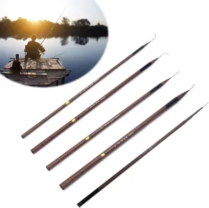 Fishing Rod Super Hard Telescopic Carbon Fiber 2.7-6.fo
