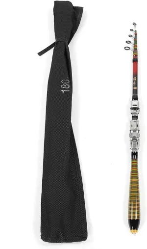 Fishing Rod,Telescopic Carbon Sea Rod Portable Hand Fishing Accessory Carbon Fiber Fishing Rod for Telescopic Hand Fishing Light Weight and Short Collapsible Rods