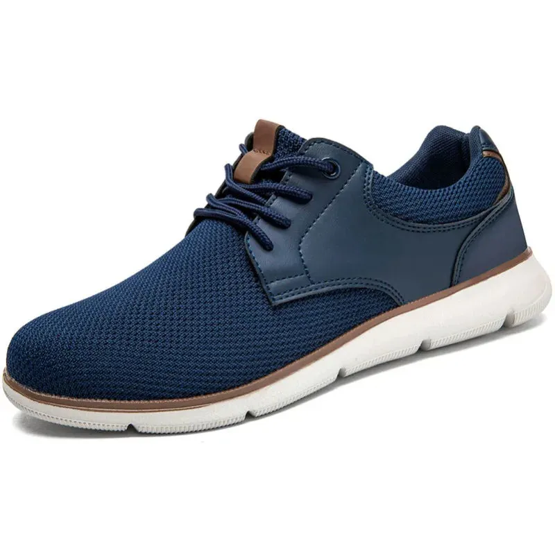 Flexknit Leather Sneakers