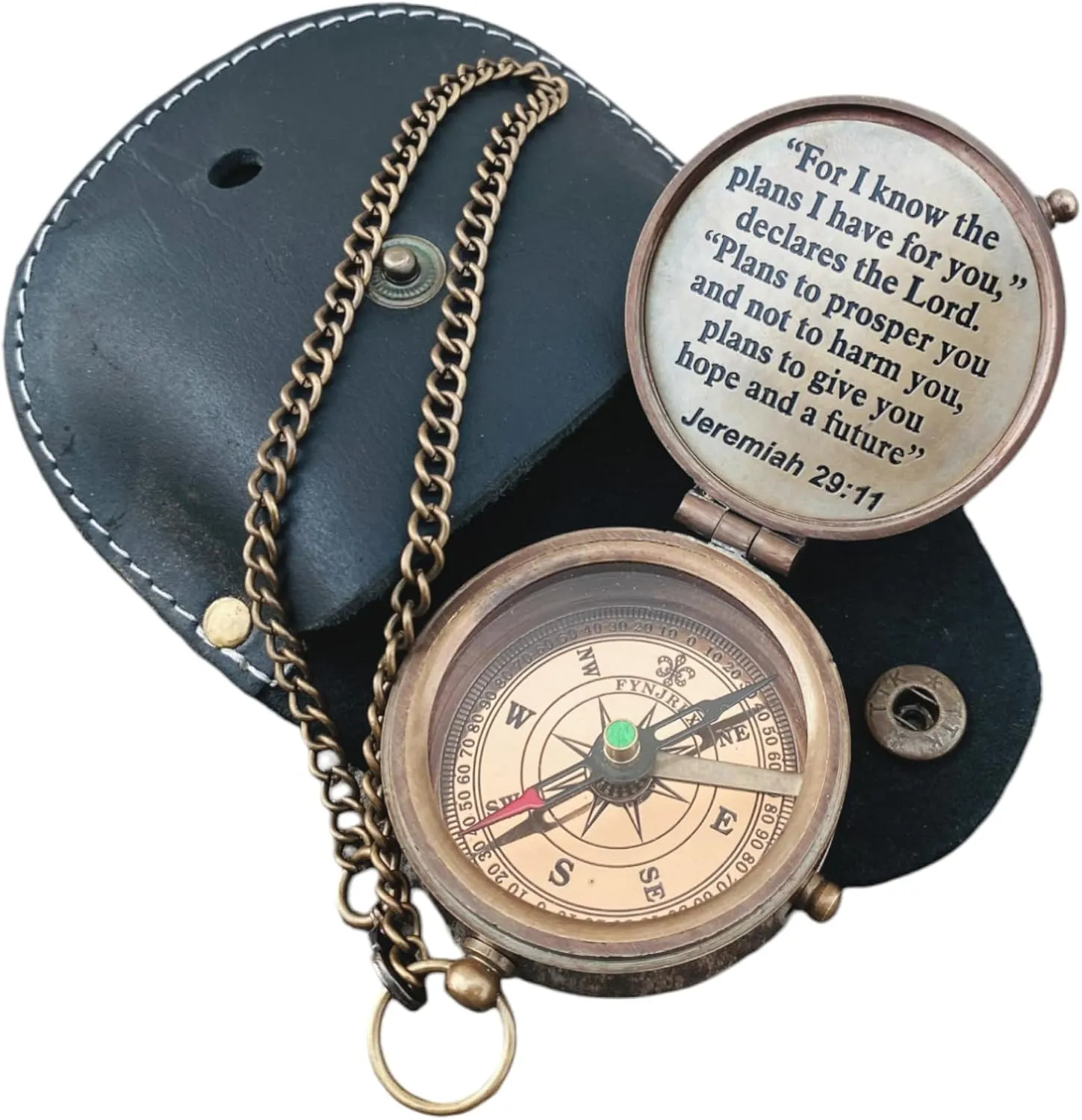 For I Know The Plans Engraved Compass For Confirmation Gifts, Baptism Gifts, Best Easter, Christian Gifts For Men, Catholic Gifts, Birthday Gifts, s Jeremiah 29 11