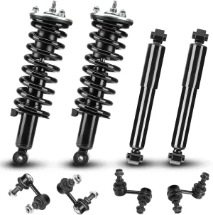 Front Struts Shock Absorber Sway Bar Links Kit Fit for Nissan Pathfinder 2005-2012, Replace 171103 K80470 K80471 4345056 K750037 K750038 (8Pcs)