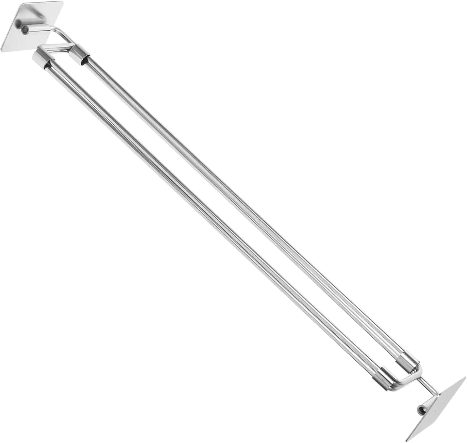 GANAZONO Rv Refrigerator Tension Rods Stainless Steel Braces for Rv Fridge Bars Adjustable Fridge Rods for Travel Trailer Accessories