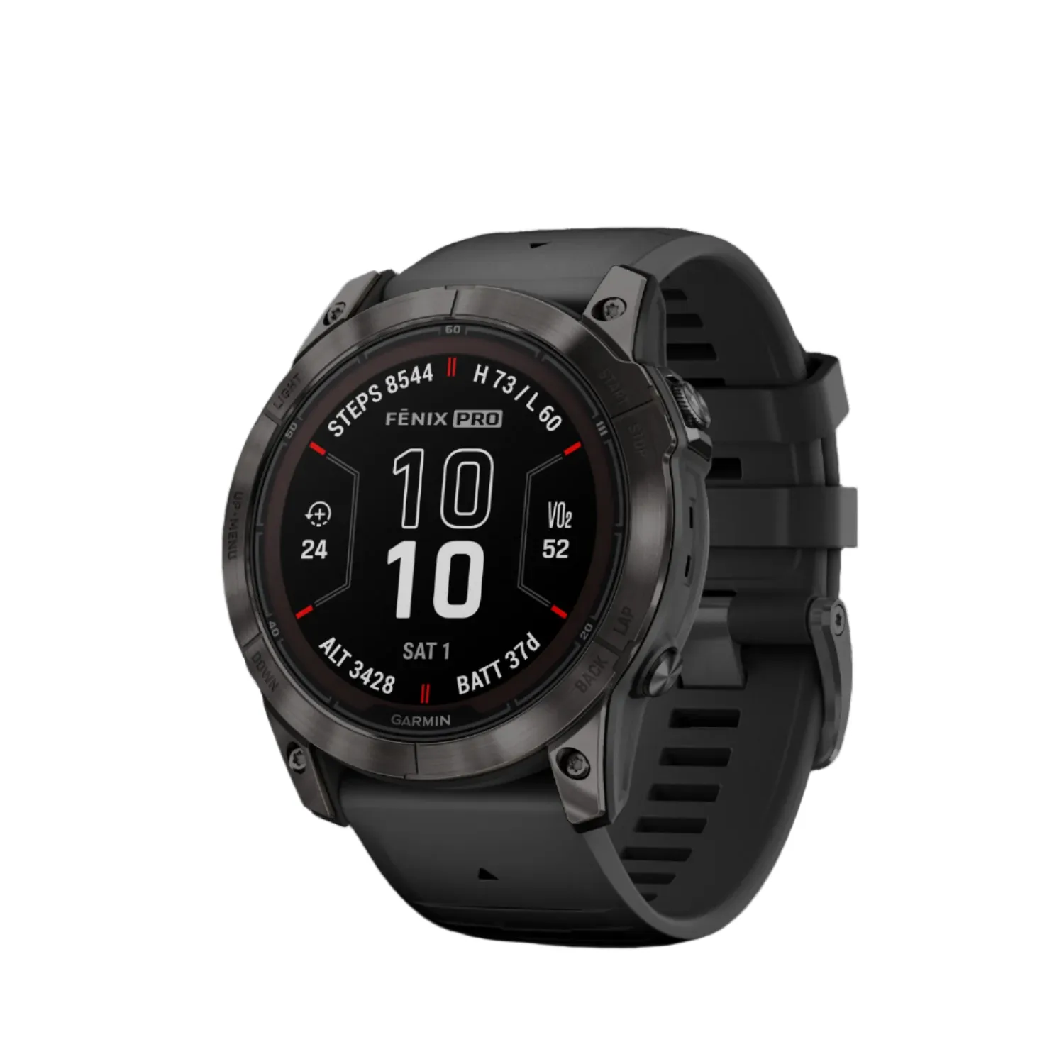 Garmin Fenix® 7x Pro Gps Smartwatch - Health Monitoring With Solar Charging, 51mm - Carbon Gray|Garmin Fenix® 7x Pro Gps Smartwatch - Surveillance De La Sante Avec Chargement Solaire, 51 Mm - Gris
