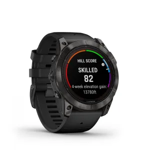 Garmin Fenix® 7x Pro Gps Smartwatch - Health Monitoring With Solar Charging, 51mm - Carbon Gray|Garmin Fenix® 7x Pro Gps Smartwatch - Surveillance De La Sante Avec Chargement Solaire, 51 Mm - Gris
