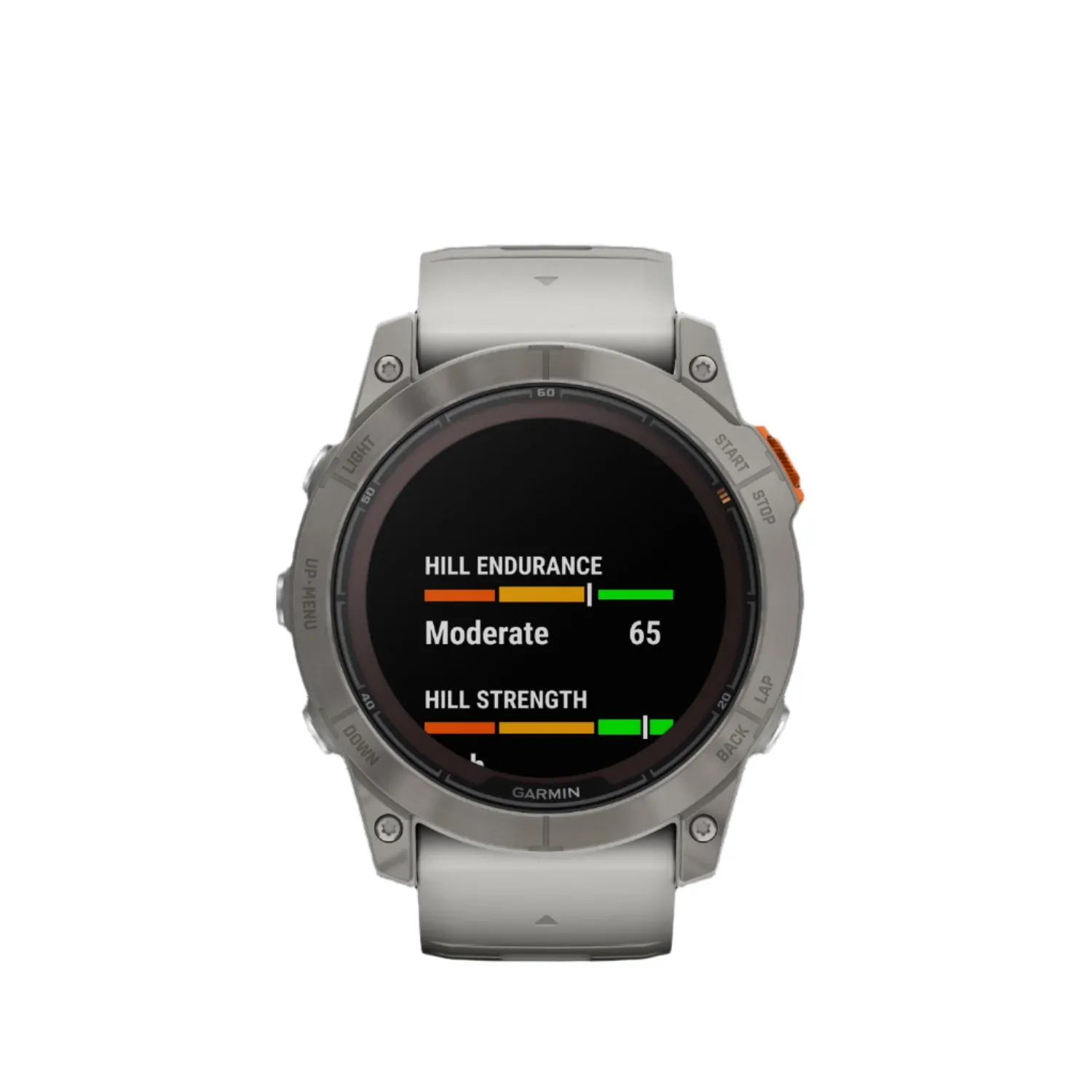 Garmin Fenix® 7x Pro Gps Smartwatch - Health Monitoring With Solar Charging, 51mm - Titanium/orange|Garmin Fenix® 7x Pro Gps Smartwatch - Suivi De La Sante Avec Chargement Solaire, 51 Mm - Titane