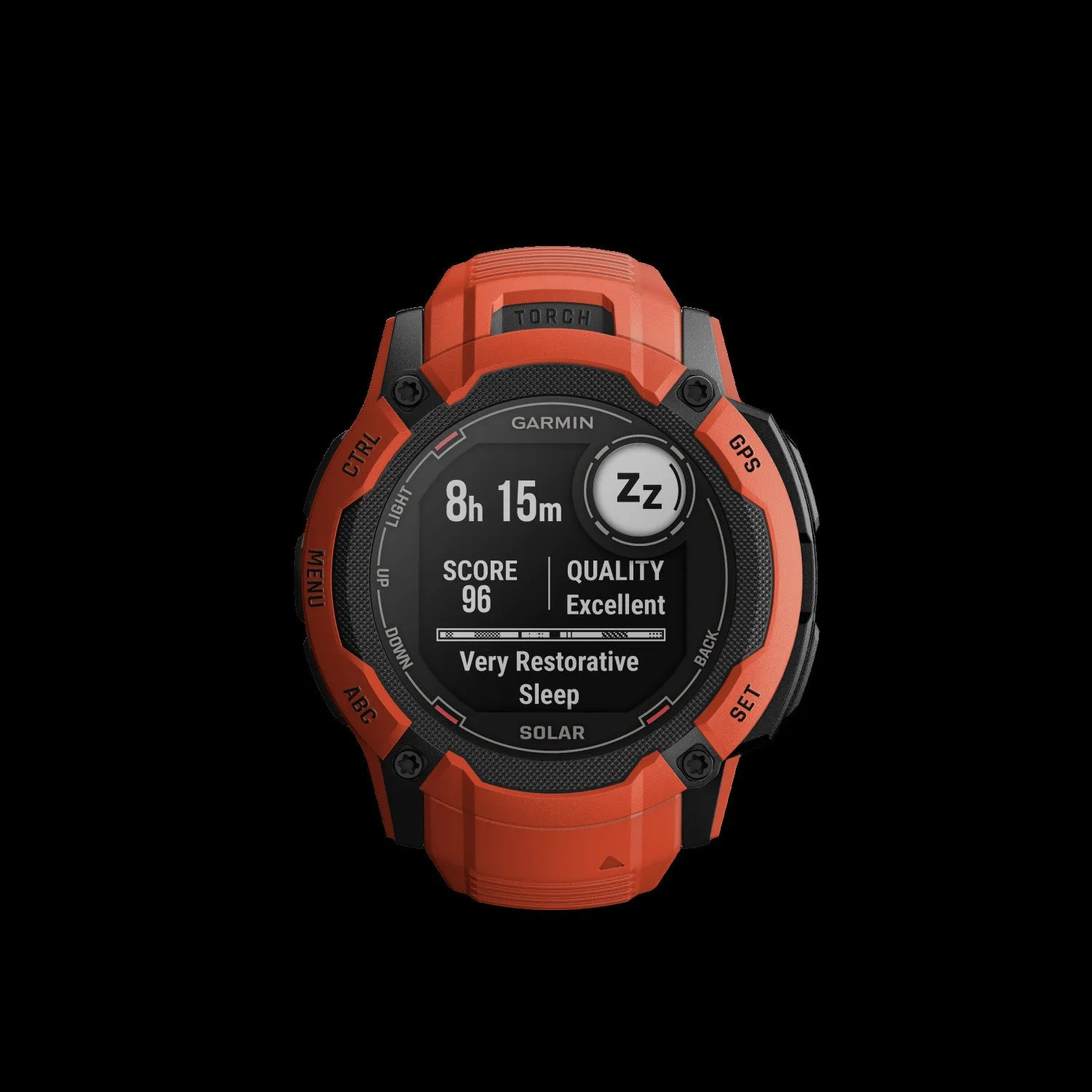Garmin Instinct® 2x Solar Gps Smartwatch - Health & Fitness Tracking With Multi-band Gnss - Flame Re|Montre Connectee Garmin Instinct® 2x Solar Gps - Suivi De La Sante Et De La Condition Physique Avec