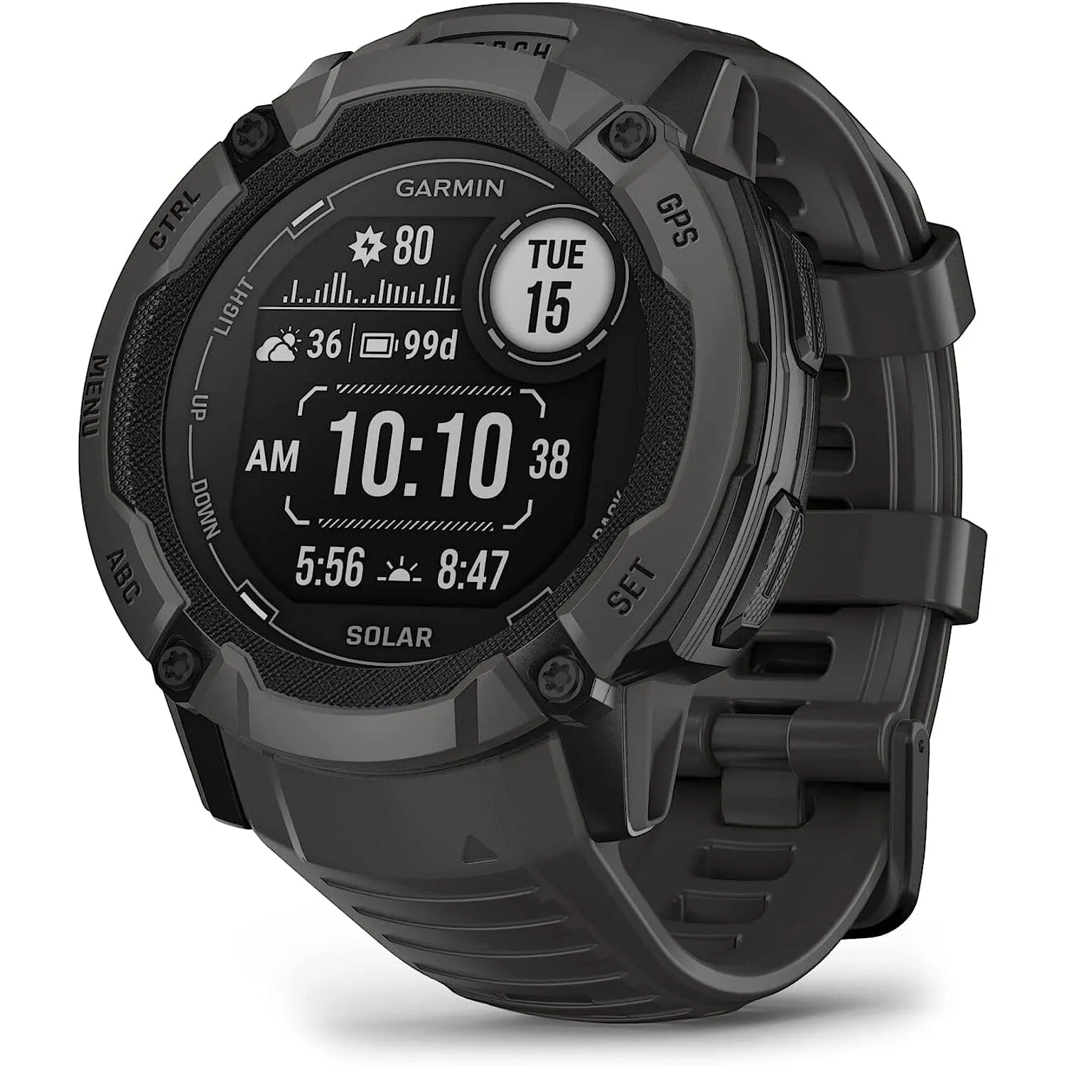 Garmin Instinct 2X Solar Rugged GPS Smartwatch  (Refurbished)