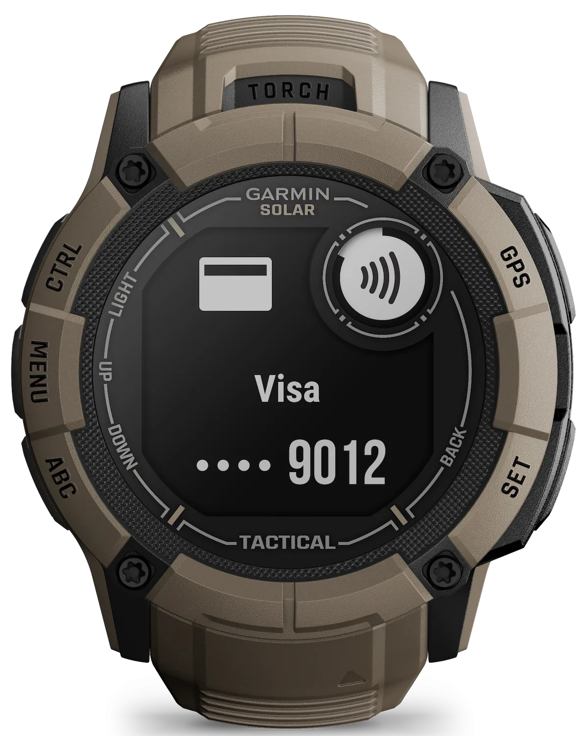 Garmin Instinct 2X Solar Tactical Edition Coyote Tan Watch