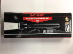 GG-3D 400-Lumens Rechargeable LED Flashlight   1 Led Penlight, 100-240V (Worldwide Use)