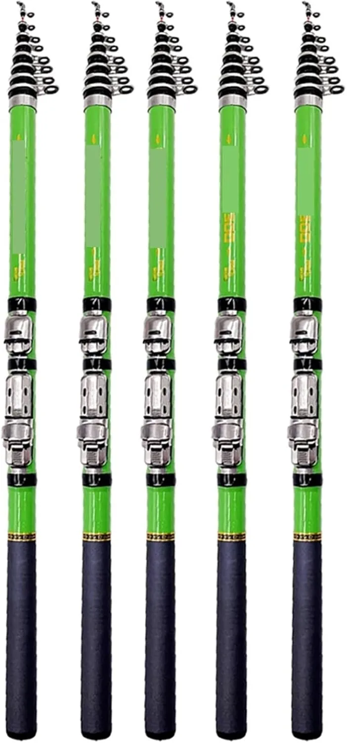GHOTDA Carbon Fiber 1.5M 1.8M 2.1M 2.4M 2.7M 3.0M Spinning Fishing Rod Telescopic Rock Fishing Rod Carp Feeder Rod Surf Mini Rod