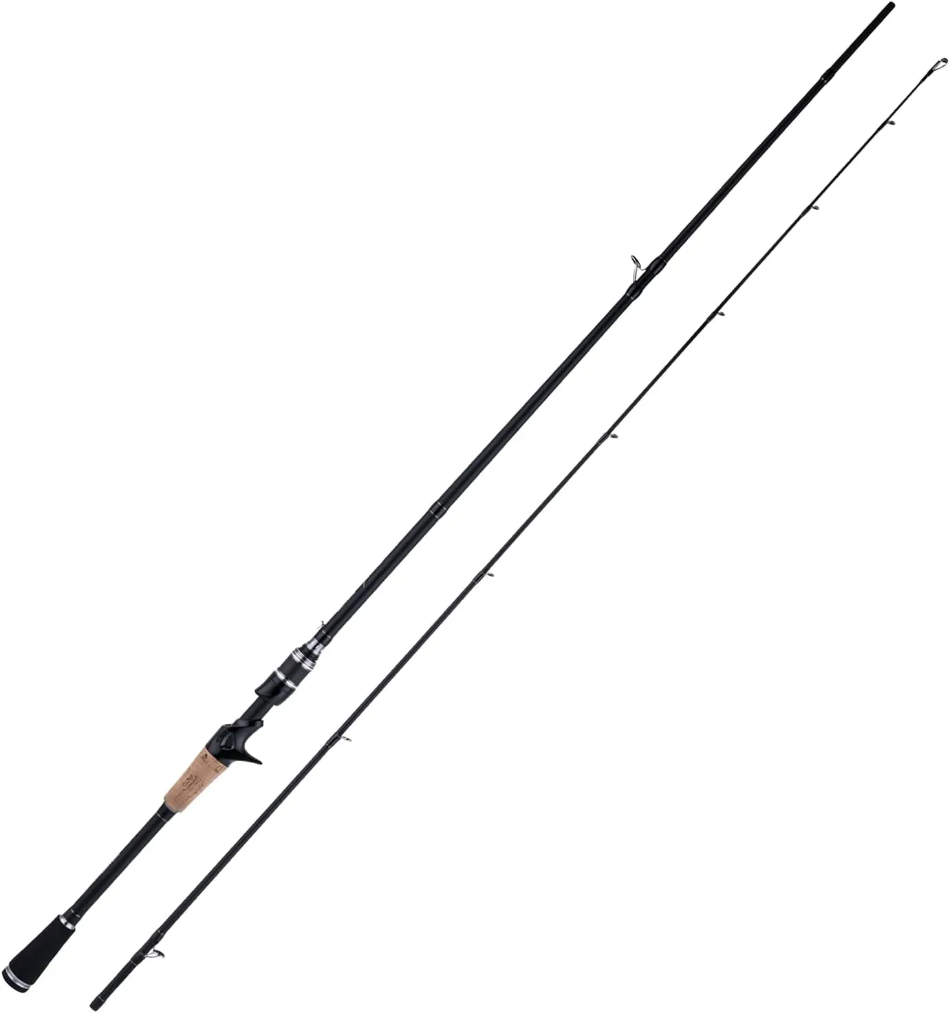 Goture Ultralight Fishing Rod, Spinning/Casting Rod, Trout Rods, Graphite Lightweight 2 Pieces for Trout, Crappie, Panfish 5’6’’/ 6’6’’/ 7’/ 8’6’’