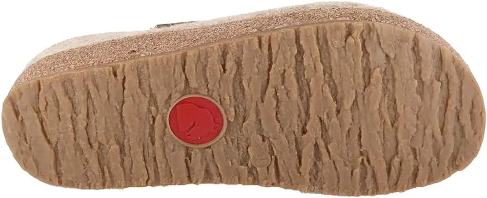 HAFLINGER Unisex Grizzly Kris Wool Clogs