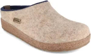 HAFLINGER Unisex Grizzly Kris Wool Clogs