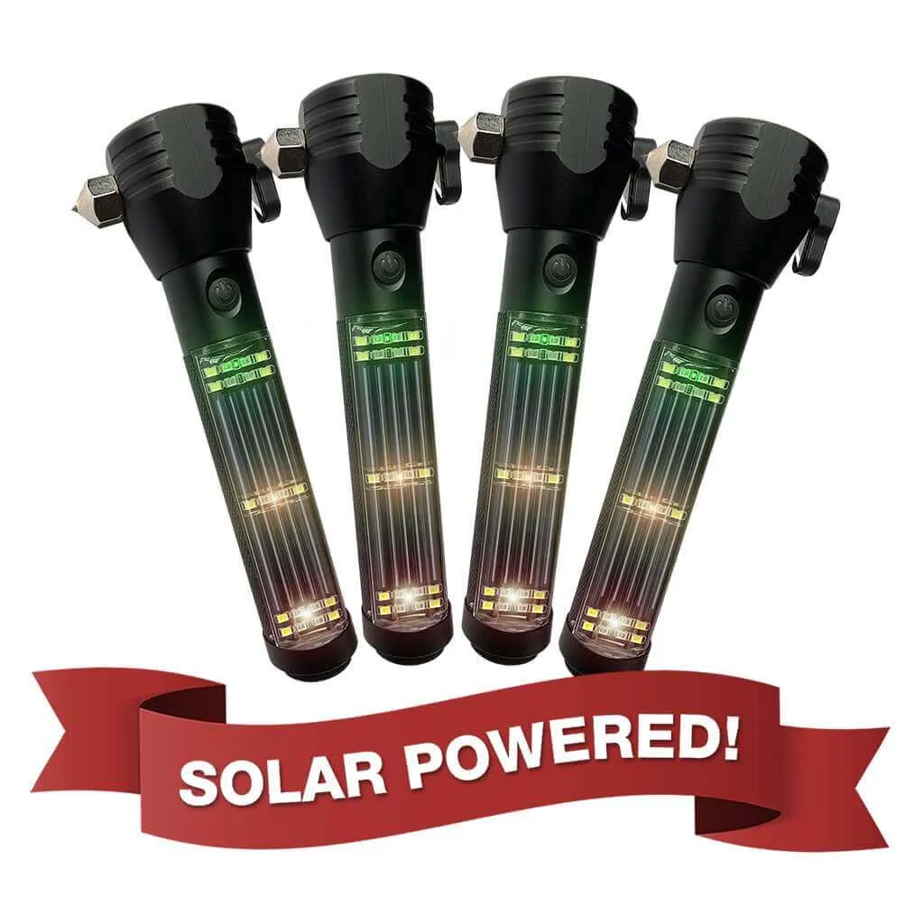 HaloXT Tactical Solar Flashlight