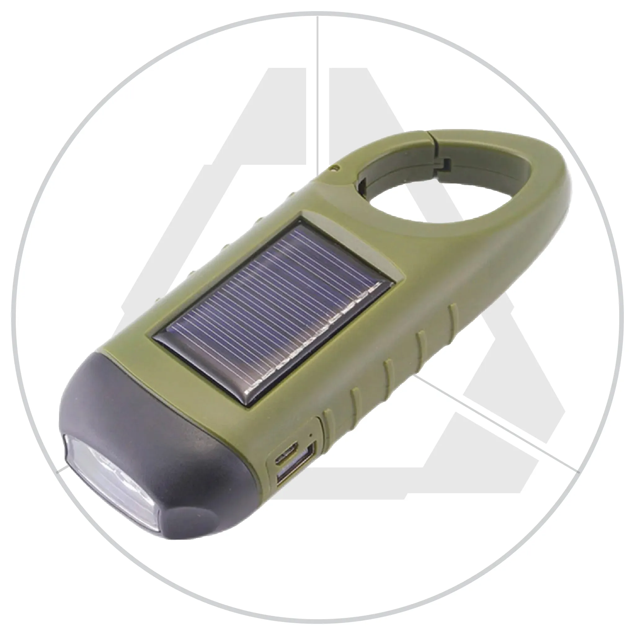 Hand Crank Dynamo Charger, Flashlight, Solar, Powerbank
