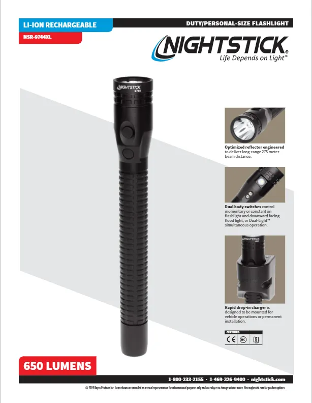 Handlight, Metal Full-Size Dual-Light