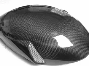 Harley Davidson Carbon Fiber V Rod Airbox with Air Vents Grills Fits V Rod model VRSCR