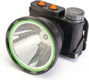 Head-Mounted Miner Lamp Headlightlight, Rechargeable LED Mining Headlamprechargeable Waterproofsuitable for Firefighting, Coal Mining, Mountaineering