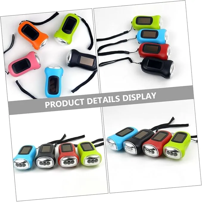 Hemobllo Household Flashlight Led Survival Flashlight USB Flashlight Reading Lamp Hand Crank Hiking Torch Emergency Torch Hand Lamp Dynamo Flashlight Outdoor Mobile Power Man Handheld Abs