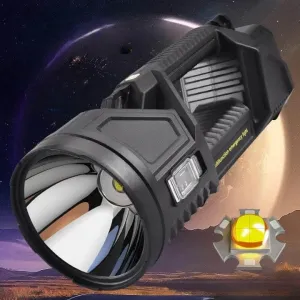 High-Power LED Flashlight - Multifunctional Solar Torch