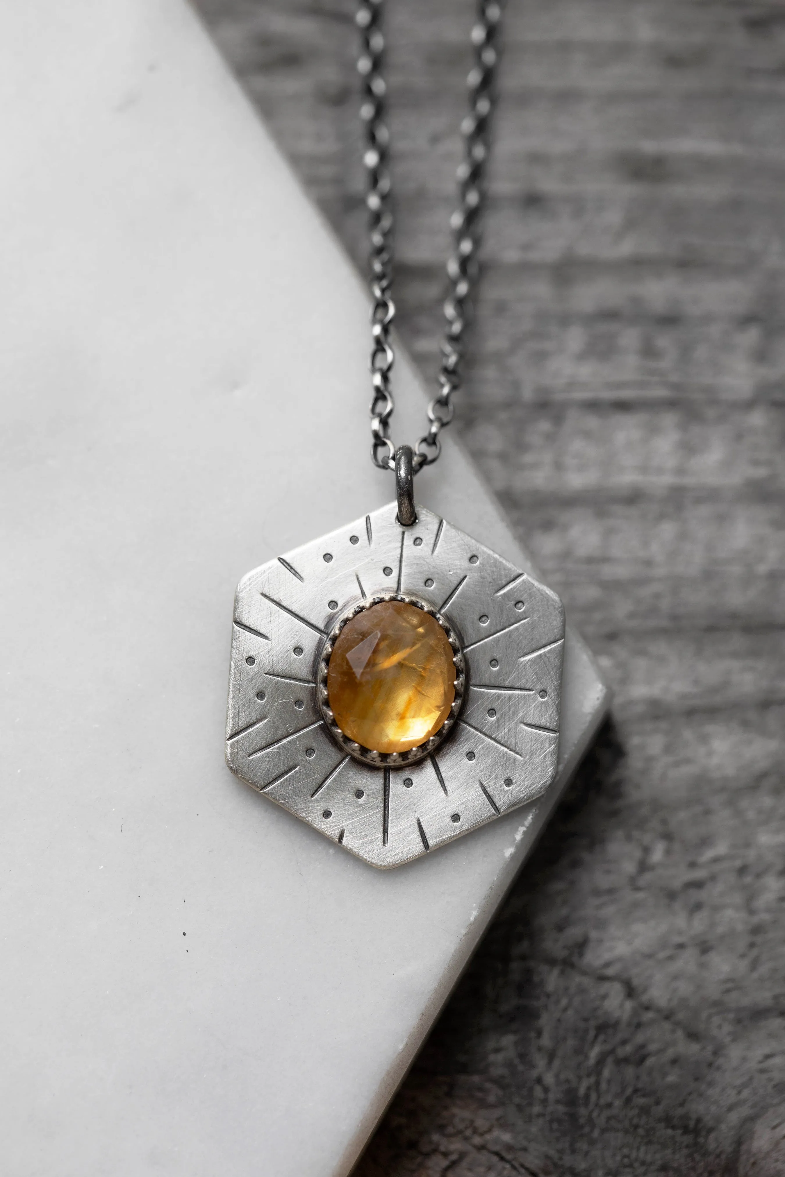 Honeybee Compass Necklace | #14