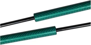 Hood Struts 1994-1997 Compatible with Daewoo Cielo Heaven Pointer Racer Compatible with Nexia Front Bonnet Dampers Lift Support Shock Absorber Rod(Carbon Fiber Green)