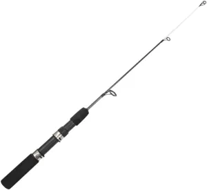 Ice Fishing Rod, Telescopic Carbon Fiber High Sensitive Ice Rod with Silicone Handle for Freshwater Saltwater Fishing Men Women