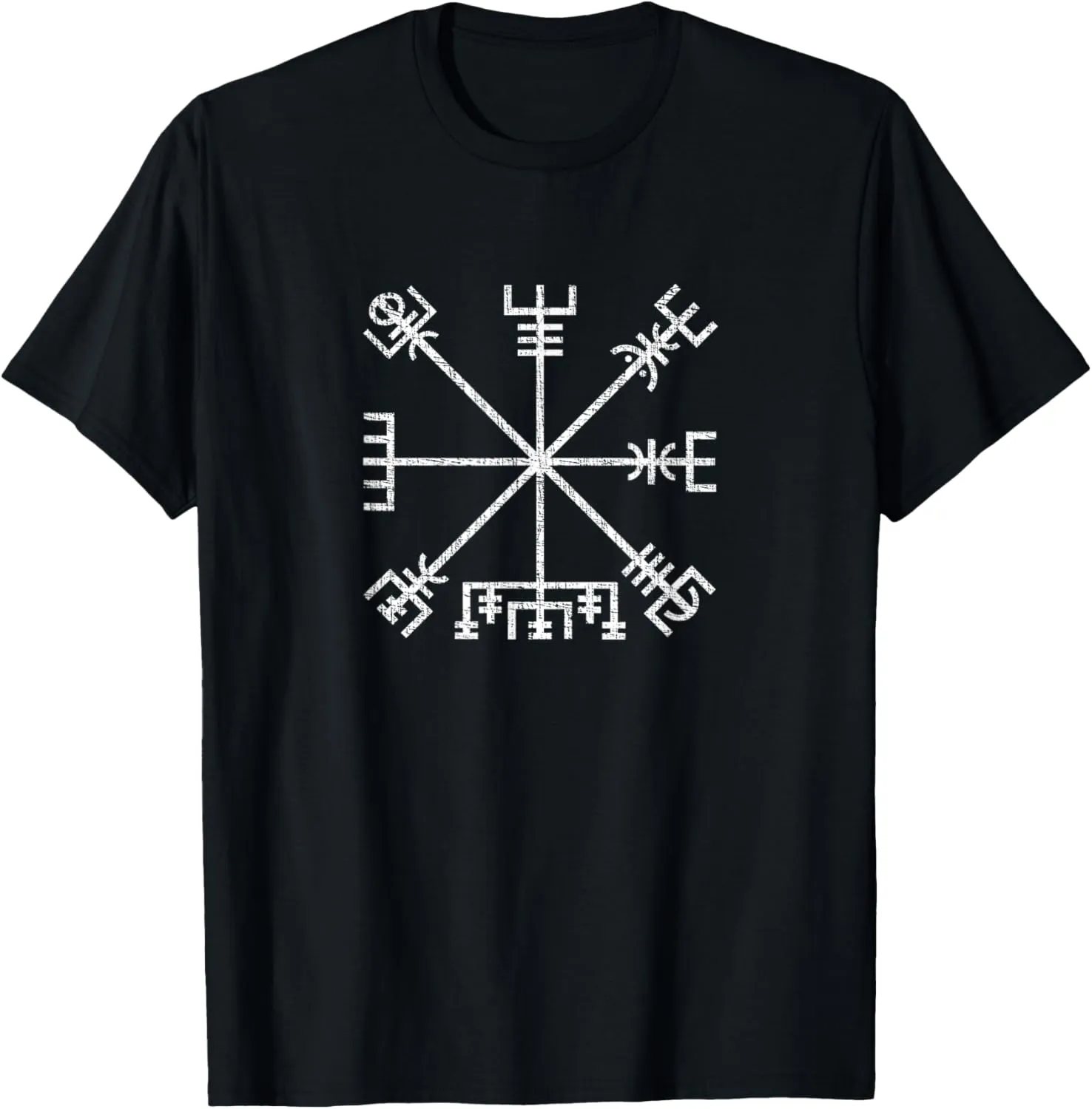 Icelandic Vegvisir (wayfinder) Norse Viking Symbol T-Shirt