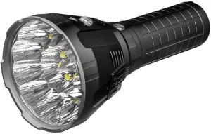 IMALENT MS18 Powerful Bright Flashlight 100,000 Lumens, Flashlights High Lumens Rechargeable with 18pcs Cree XHP70.2 LEDs and OLED Display, LED Flashlight for Emergencies, Camping