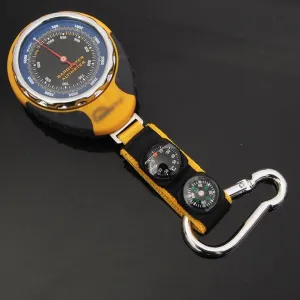 JINYISI Altimeter, 4 in 1 ABS Altimeter, Outdoor Mountaineering Supplies Altimeter Compass Compass, Outdoor Mountaineering Supplies