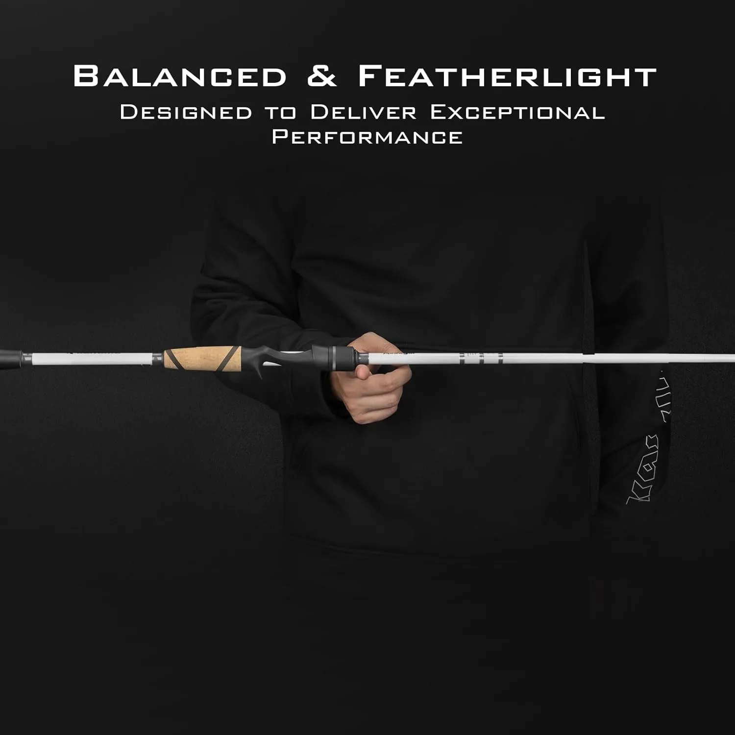 KastKing Assegai Bass Fishing Rods, IM9 Graphite Blanks Casting & Spinning Rods, Fuji Guides & Reel Seats, 15 Technique Specific Fishing Rods, Cork Handles, Carbon Fiber Fighting Butt, DS Hook Keeper