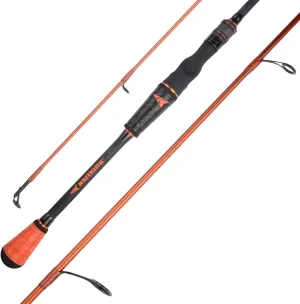 KastKing Speed Demon Pro Tournament Series Bass Fishing Rods, Elite Carbon High Modulus 1 Pc Blanks, Fuji Guides & Reel Seats, 20 Technique Specific Lengths & Actions-Spinning & Casting