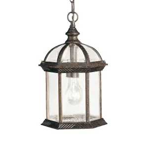 Kichler One Light Outdoor Pendant