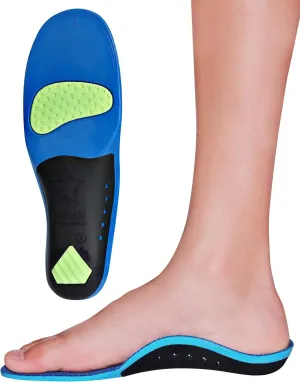 KidSole Children's Starry Shield Arch Support Insole for Comfort, Cushion, and Arch Support ((26 CM) Teenage Size 6.5-8.5)