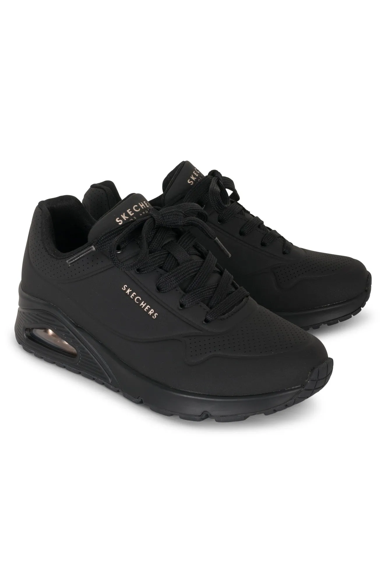 Lace up with memory foam insole | BLACK | 73690 B1