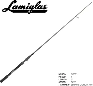 Lamiglas - Si Bass - Salmon & Steelhead Fishing Rod