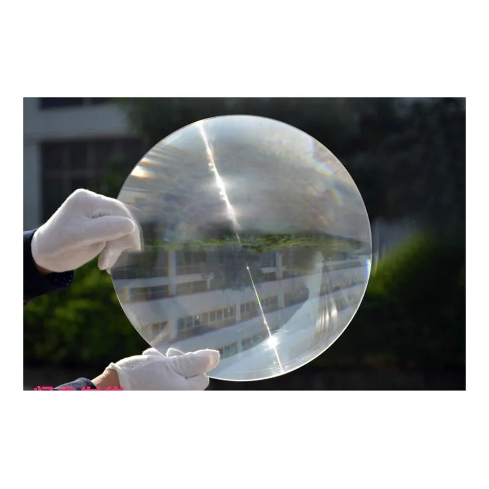 Large Optical Solar Fresnel Lens Focal Length Big Solar Concentrator Magnifying Glass Lenses(80MM_2MM)
